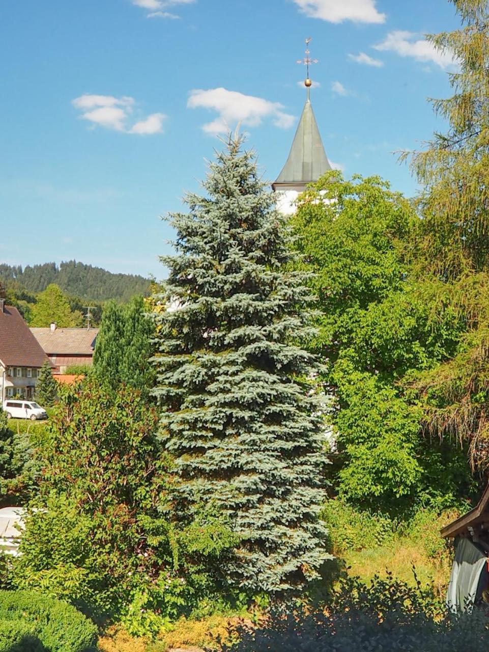 Landgasthof Zum Schwarzen Grat Isny im Allgau Bagian luar foto